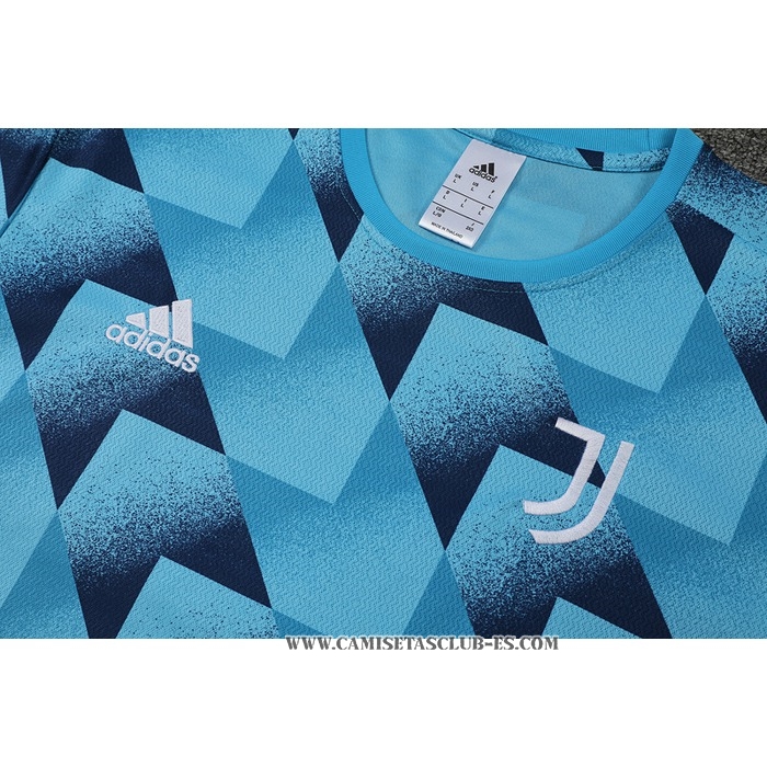 Chandal del Juventus 22-23 Manga Corta Azul - Pantalon Corto